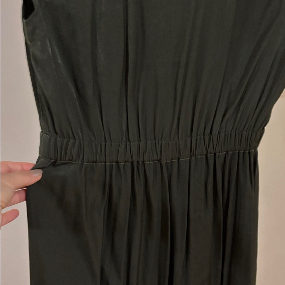 Banana Republic Dark Green Maxi Dress - Picture 7 of 7